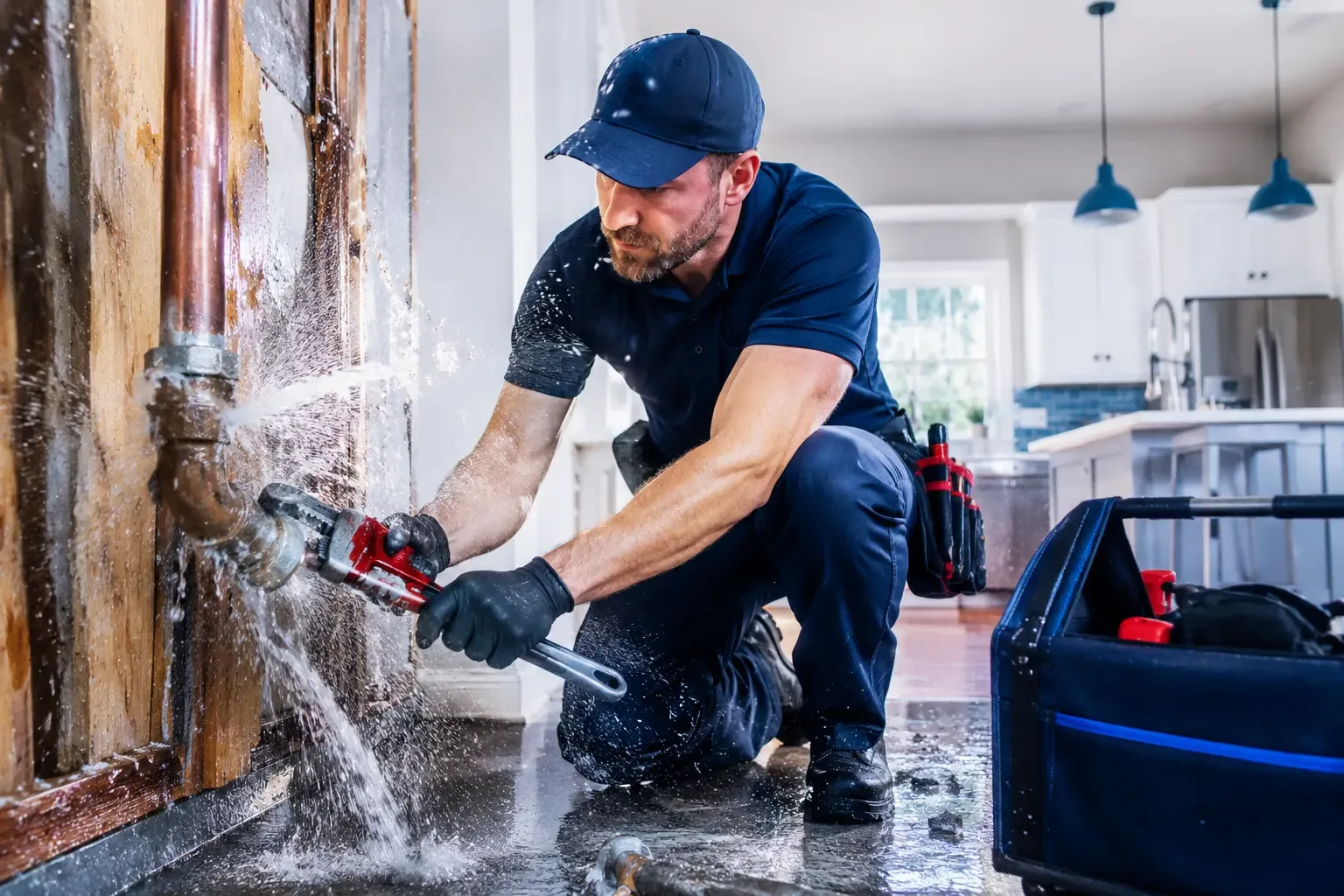 Local emergency pipe repair professionals in Christiansburg, OH
